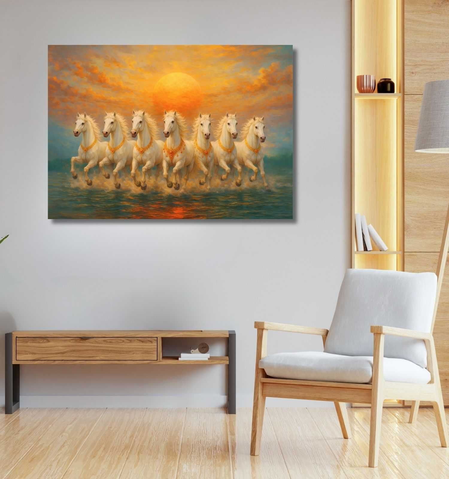 7 HORSE VASTU PAINTING4