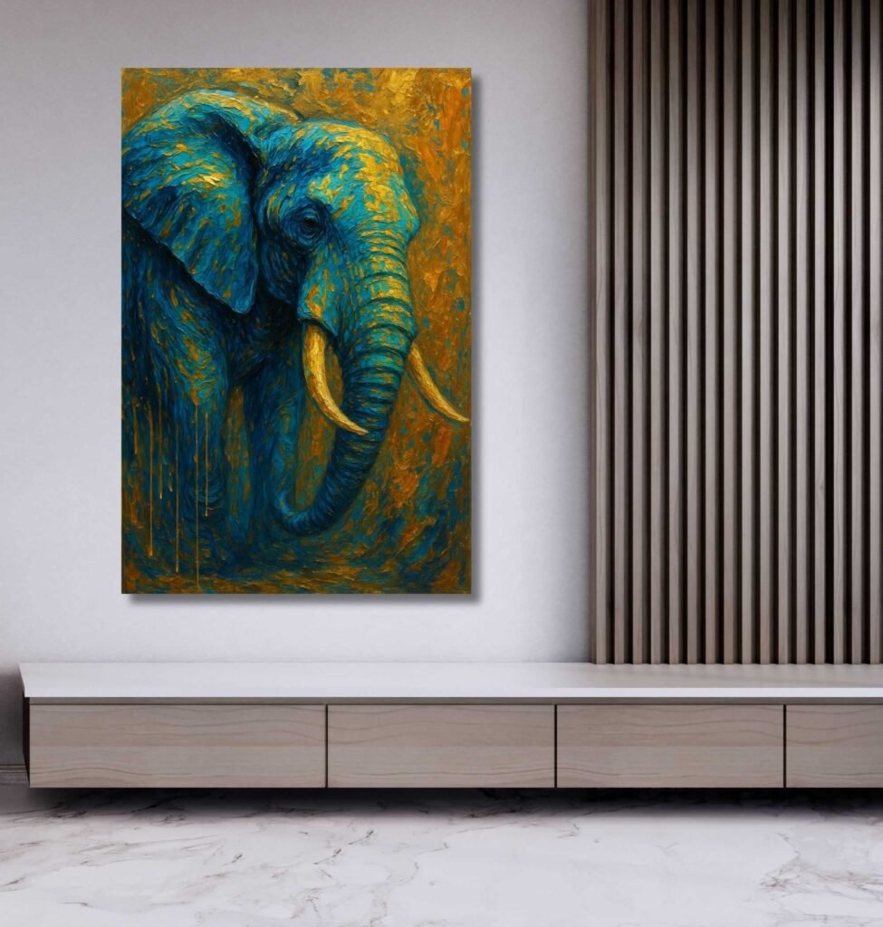 Abstract Elephant Painting2
