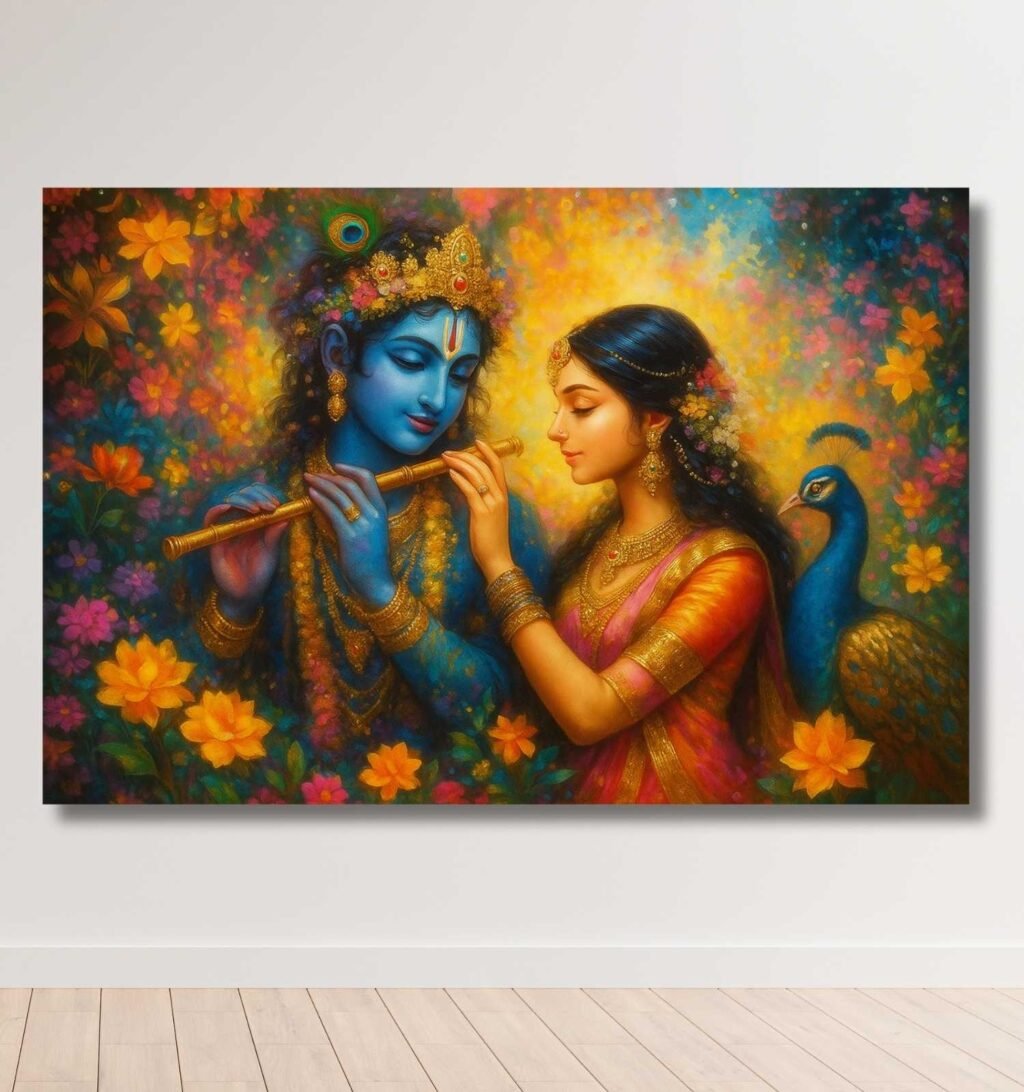 Radha Krishna Painting