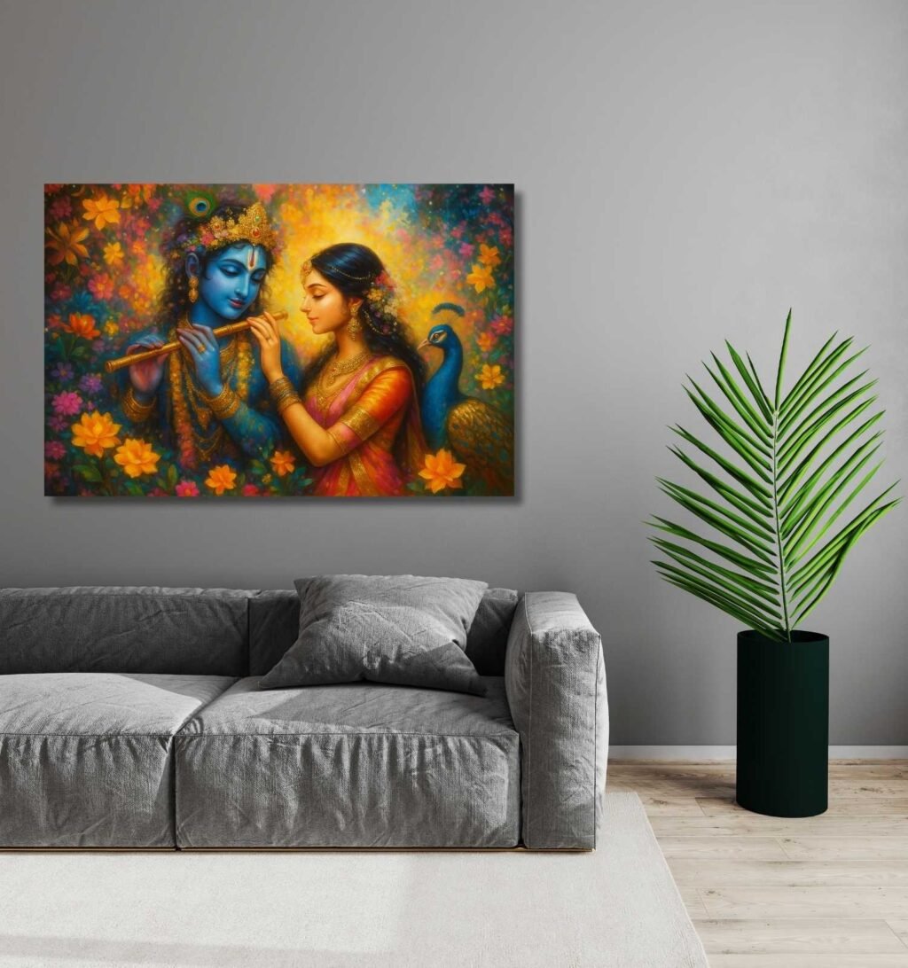 Radha Krishna Painting