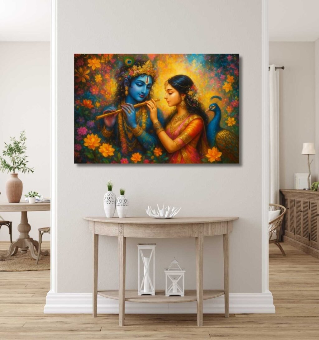 Radha Krishna Painting