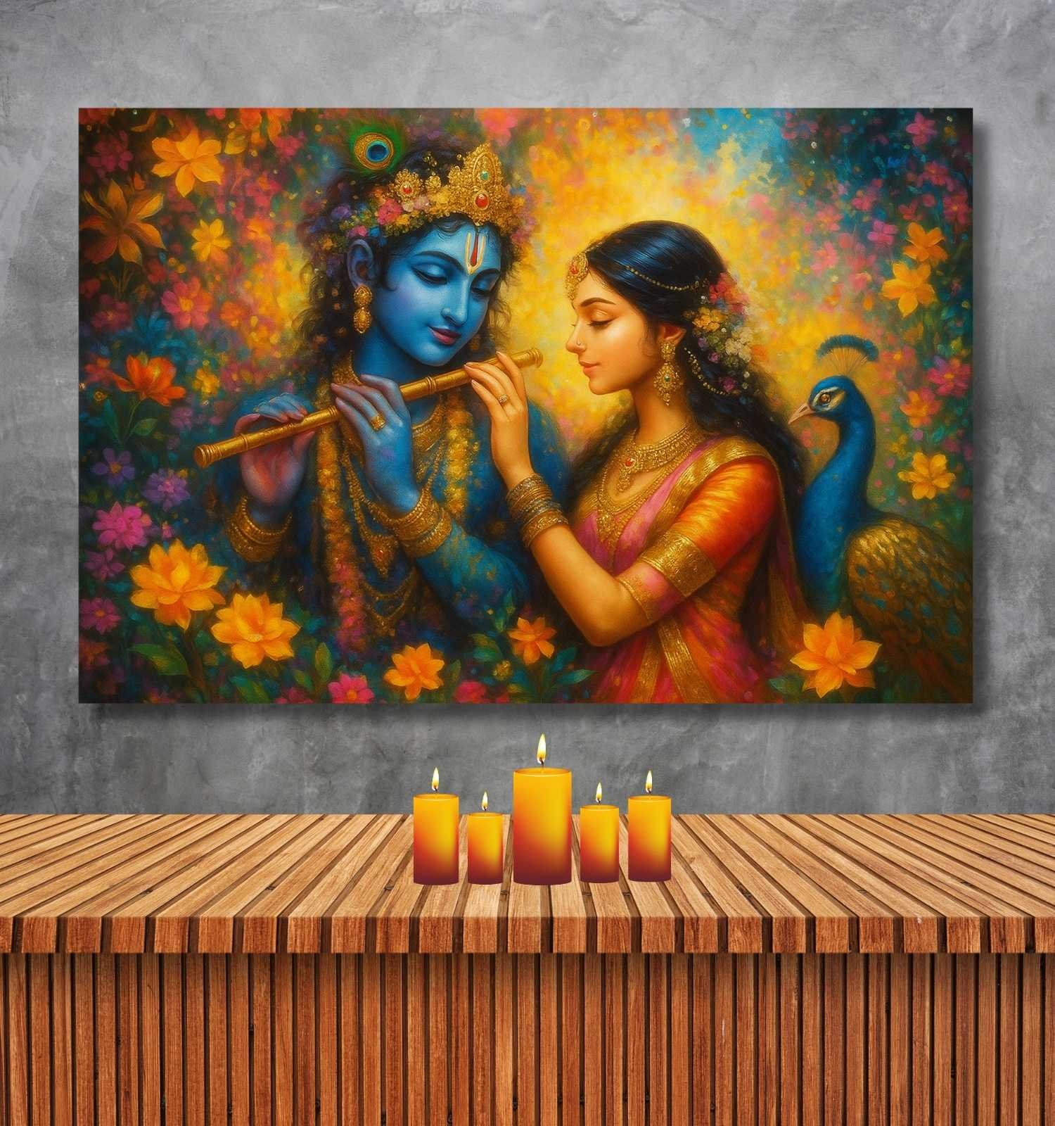 Radha Krishna Painting
