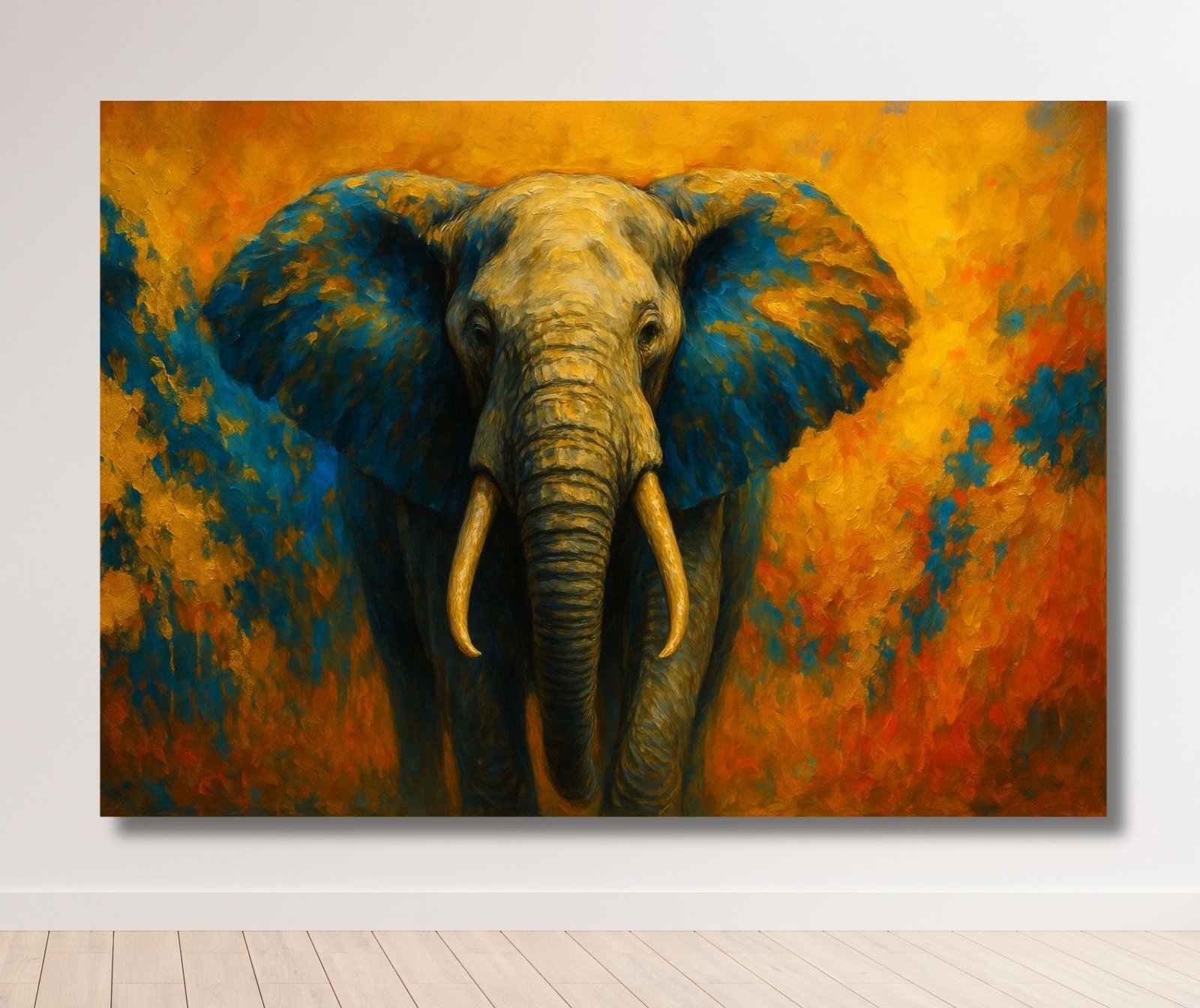 Elephant Painting For Wall Vastu