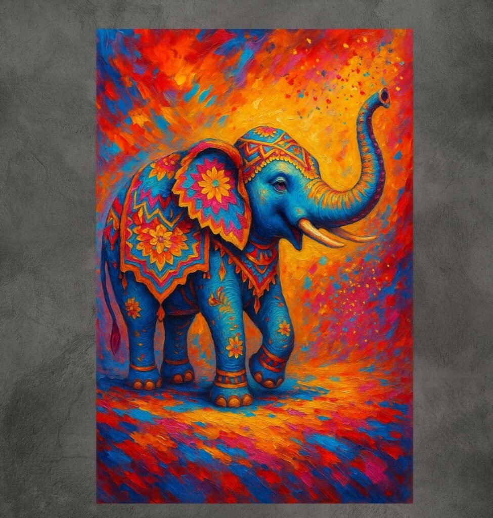 Elephant Painting Vastu1