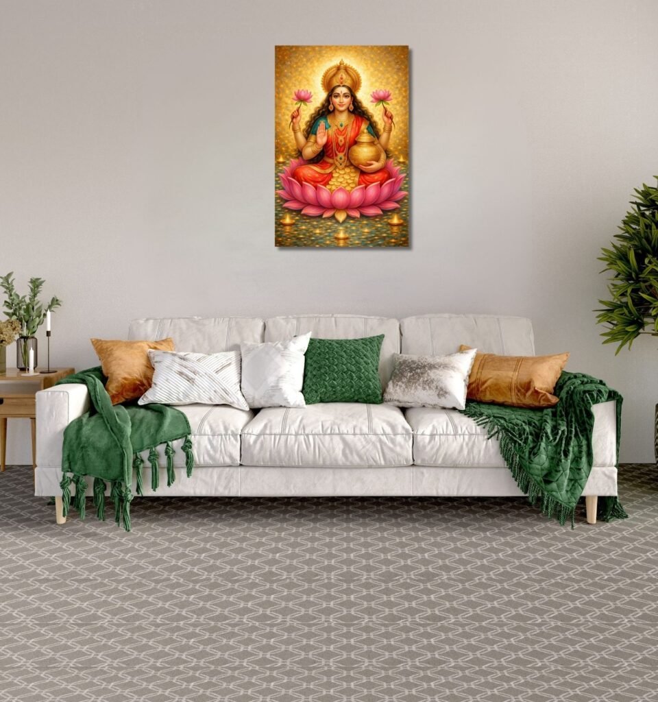 MAA LAKSHMI PAINTING 3