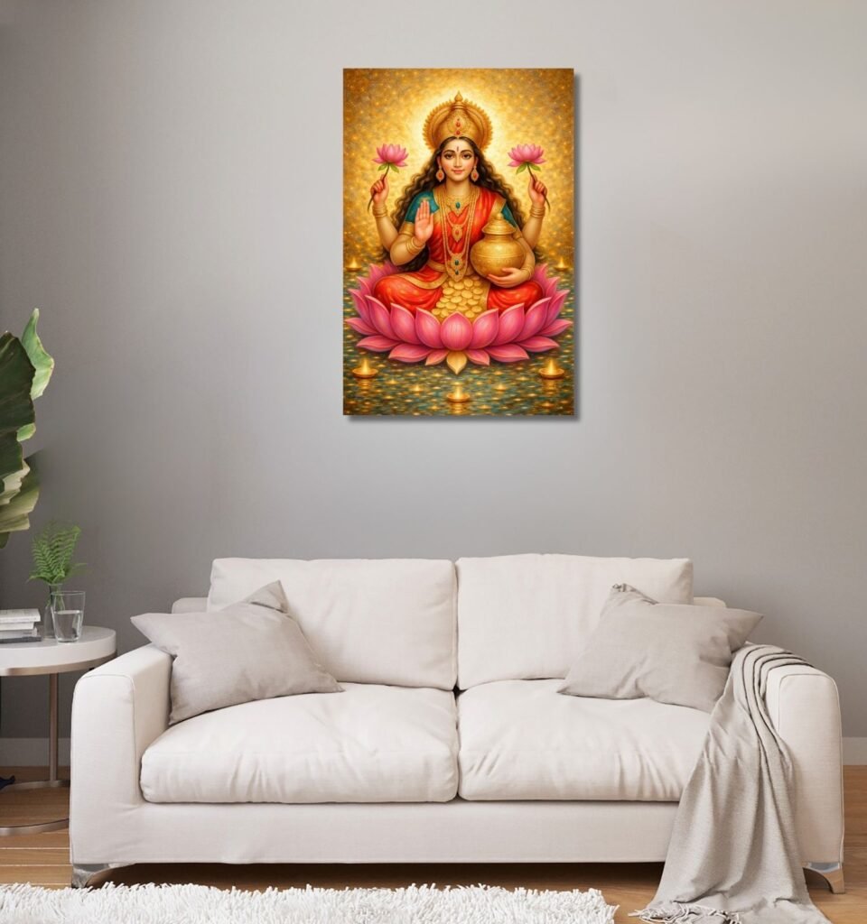 MAA LAKSHMI PAINTING 3