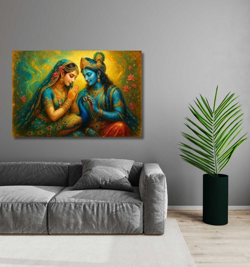 Radha Krishna Painting