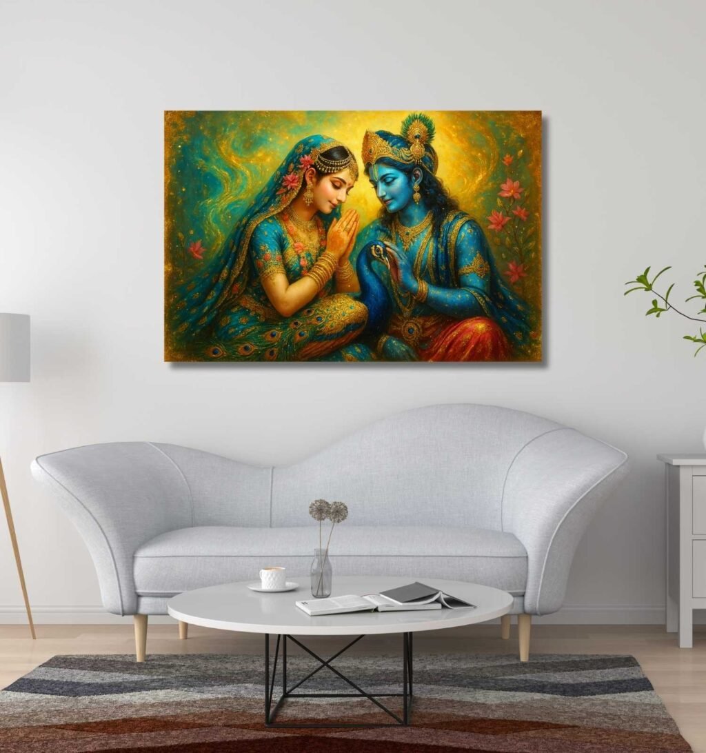 Radha Krishna Painting