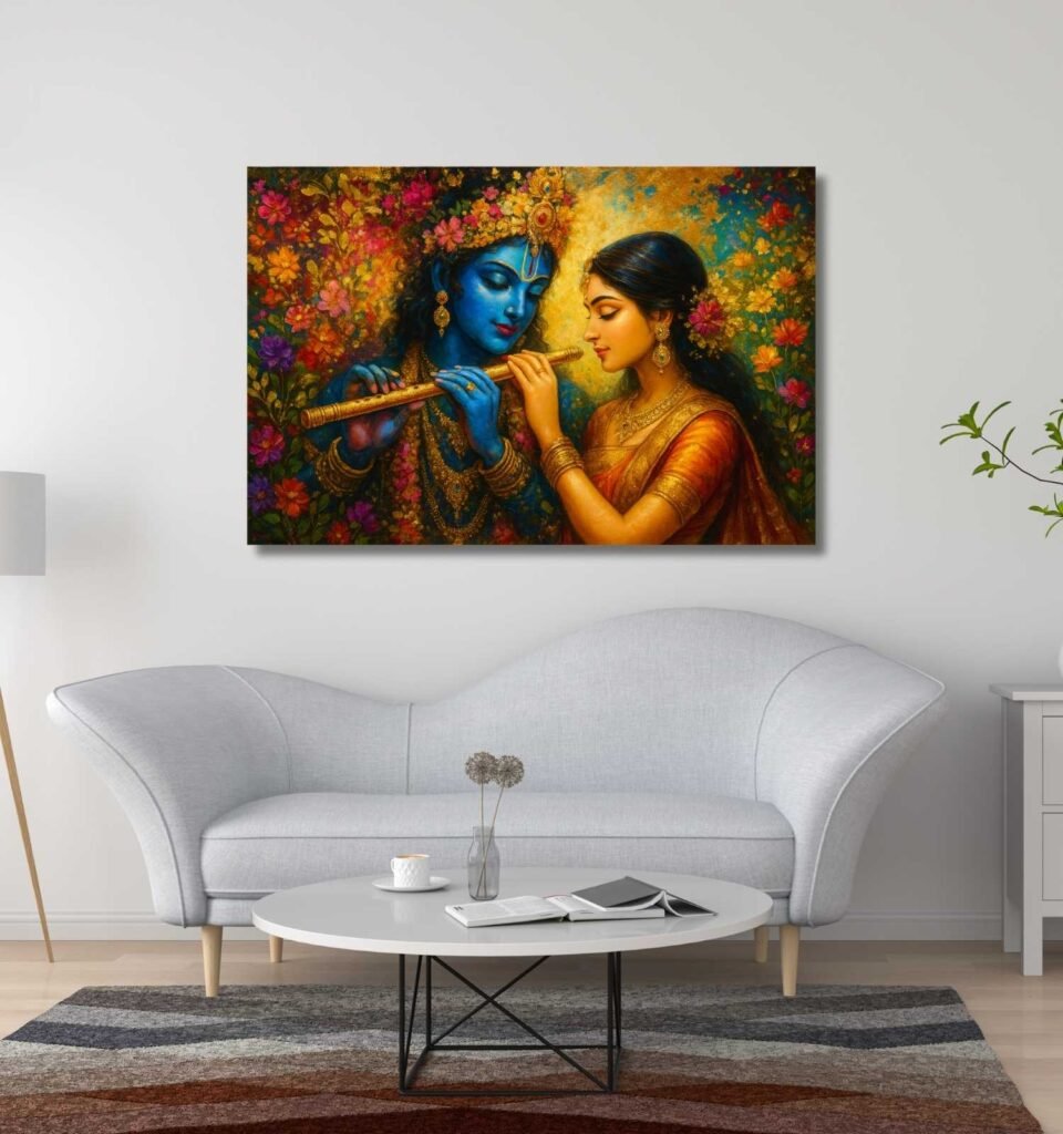 Radha Krishna Painting Big Size7