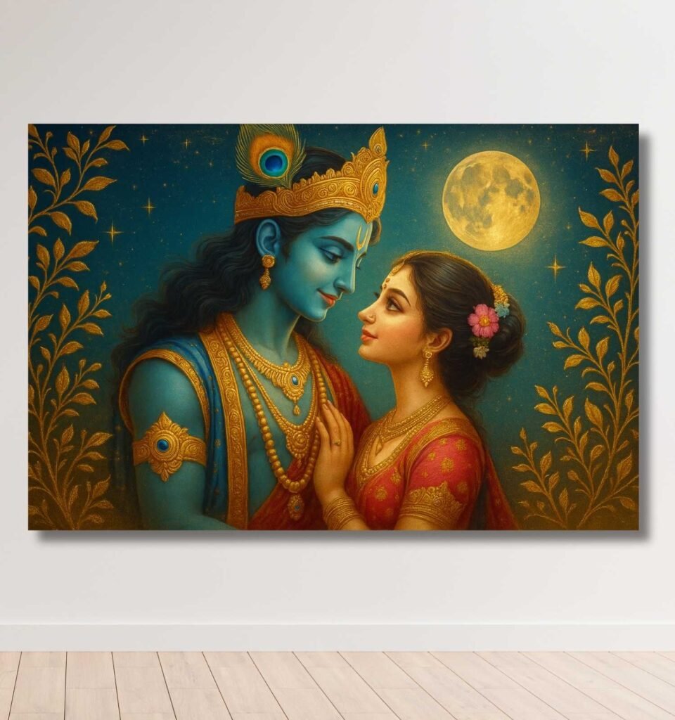 Radha Krishna Painting For Bedroom7