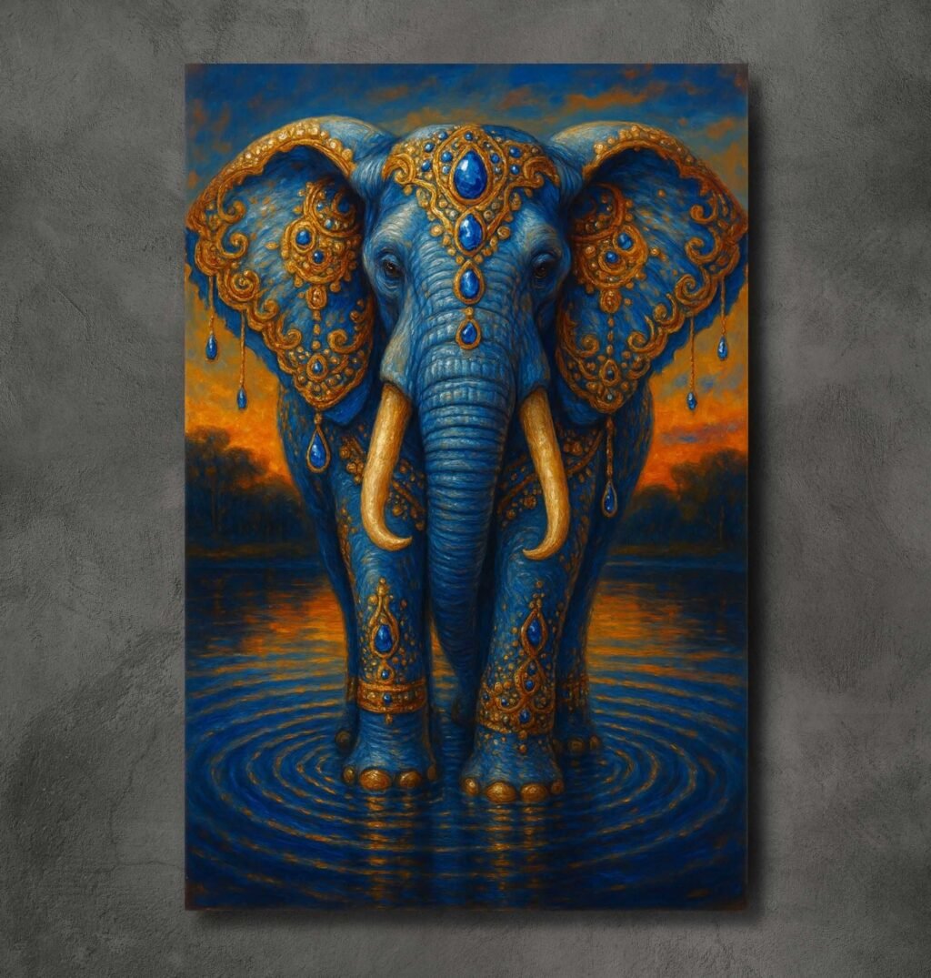 Elephant Painting Vastu