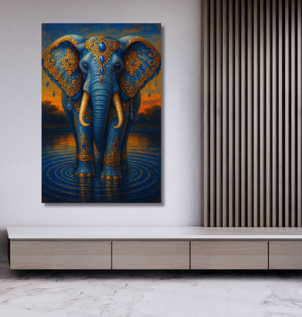 Elephant Painting Vastu