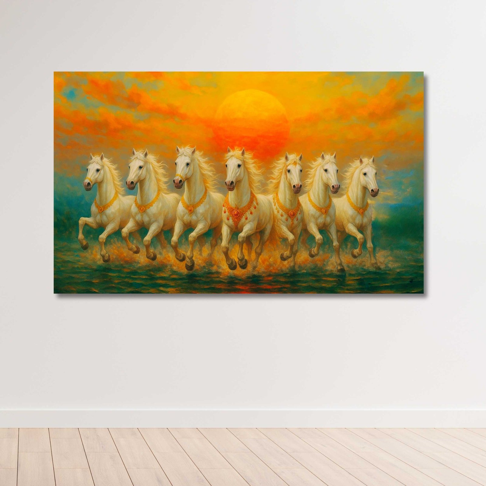 7 horse painting