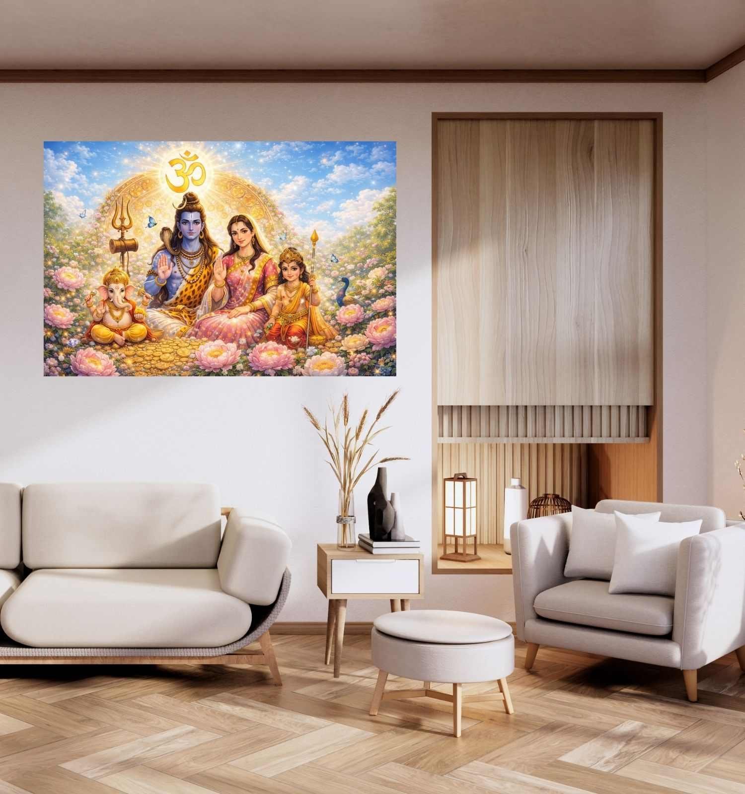 SHIV PARIVAR PAINTING1