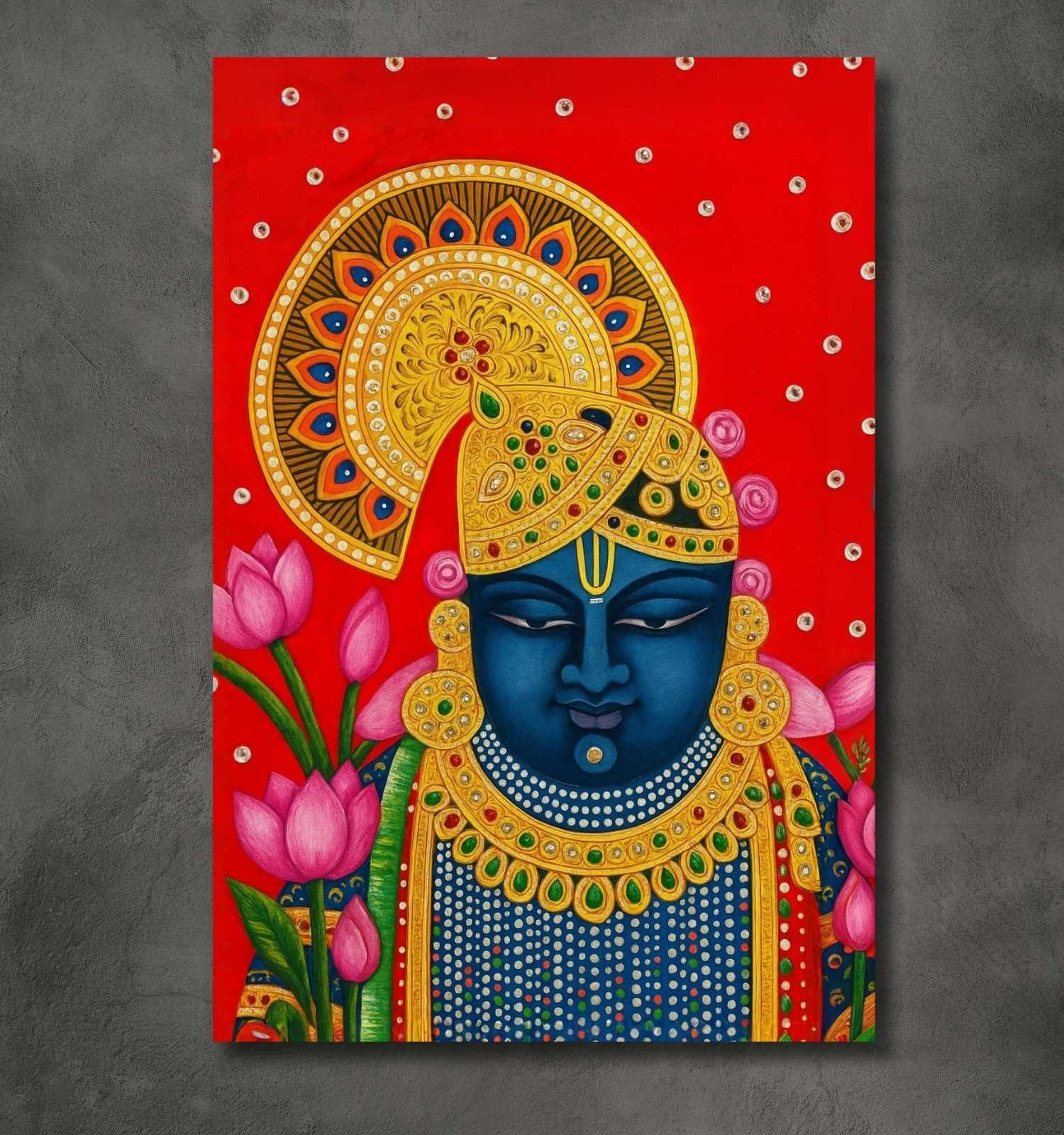 Shreenathji Face Painting