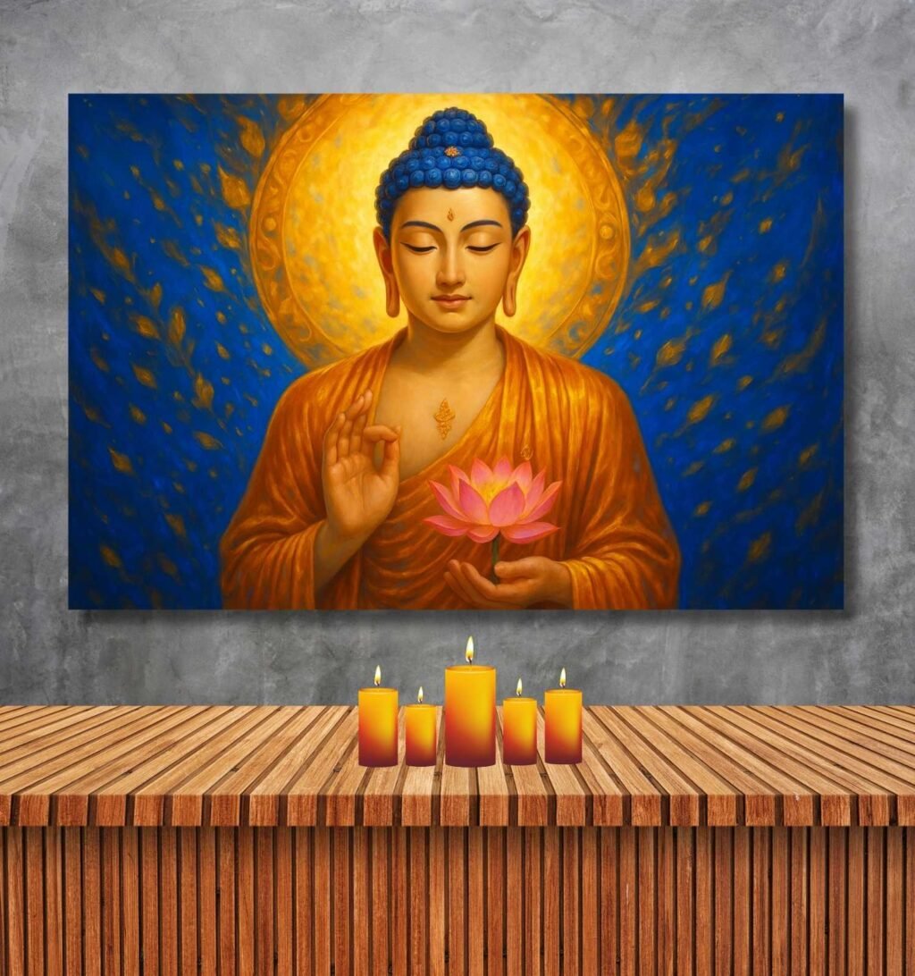 Buddha Painting Big Size