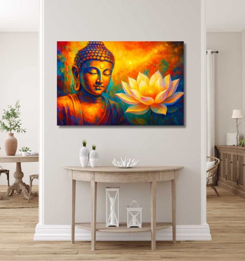 buddha paintings for living room7