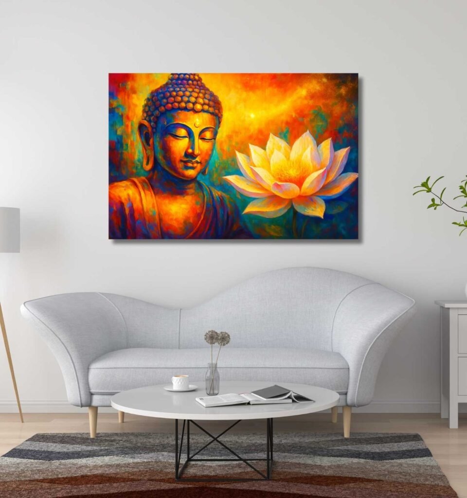 buddha paintings for living room7