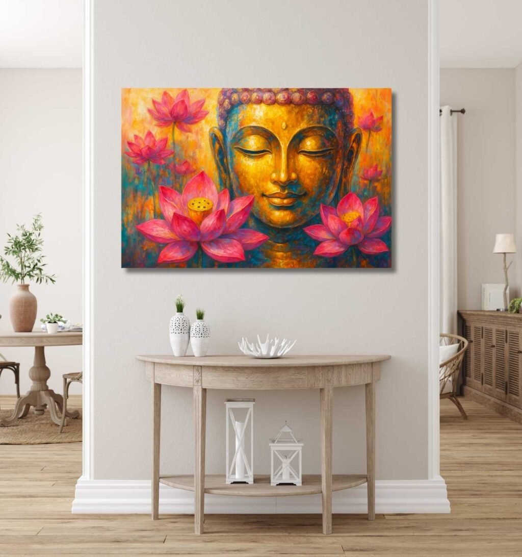 Buddha Painting Big Size