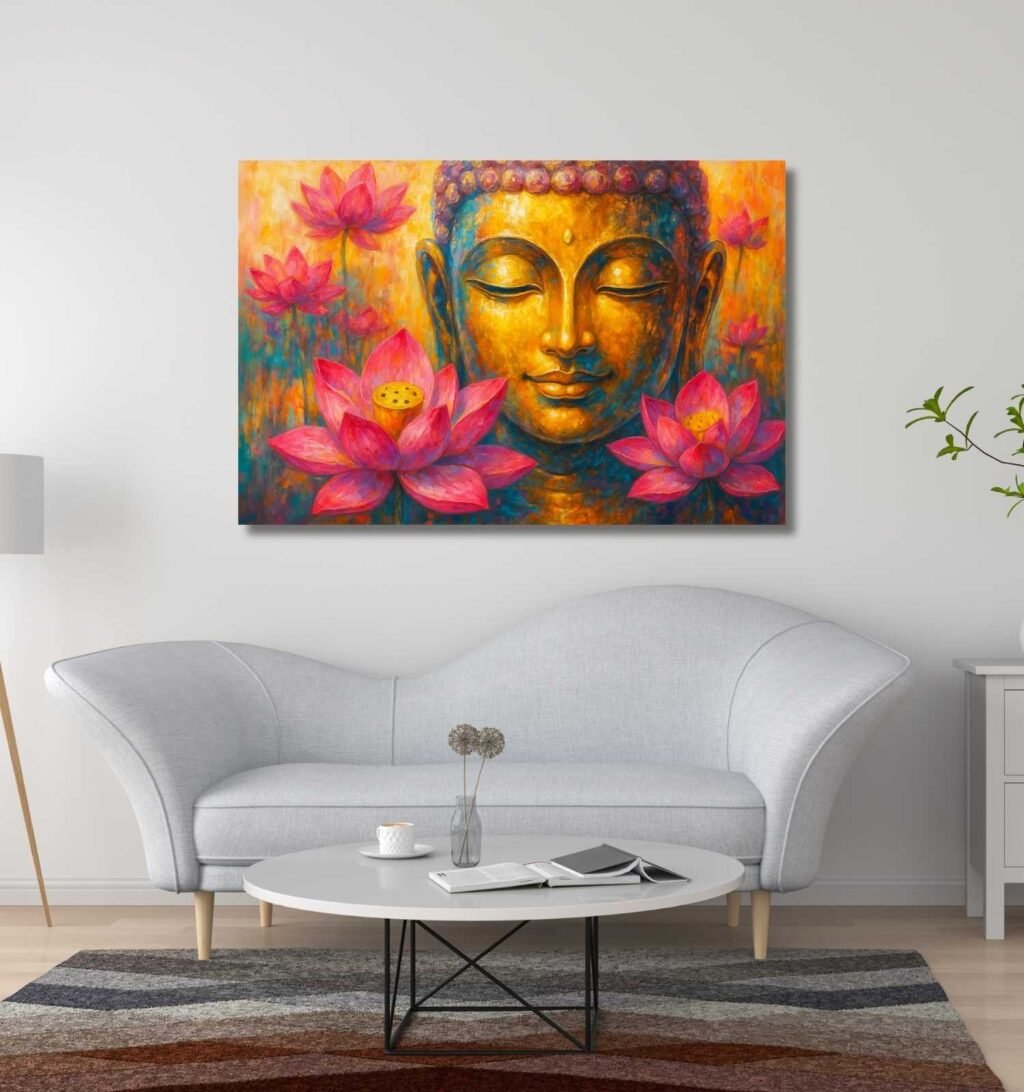 Buddha Painting Big Size