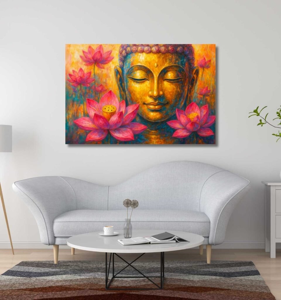 buddha wall painting7