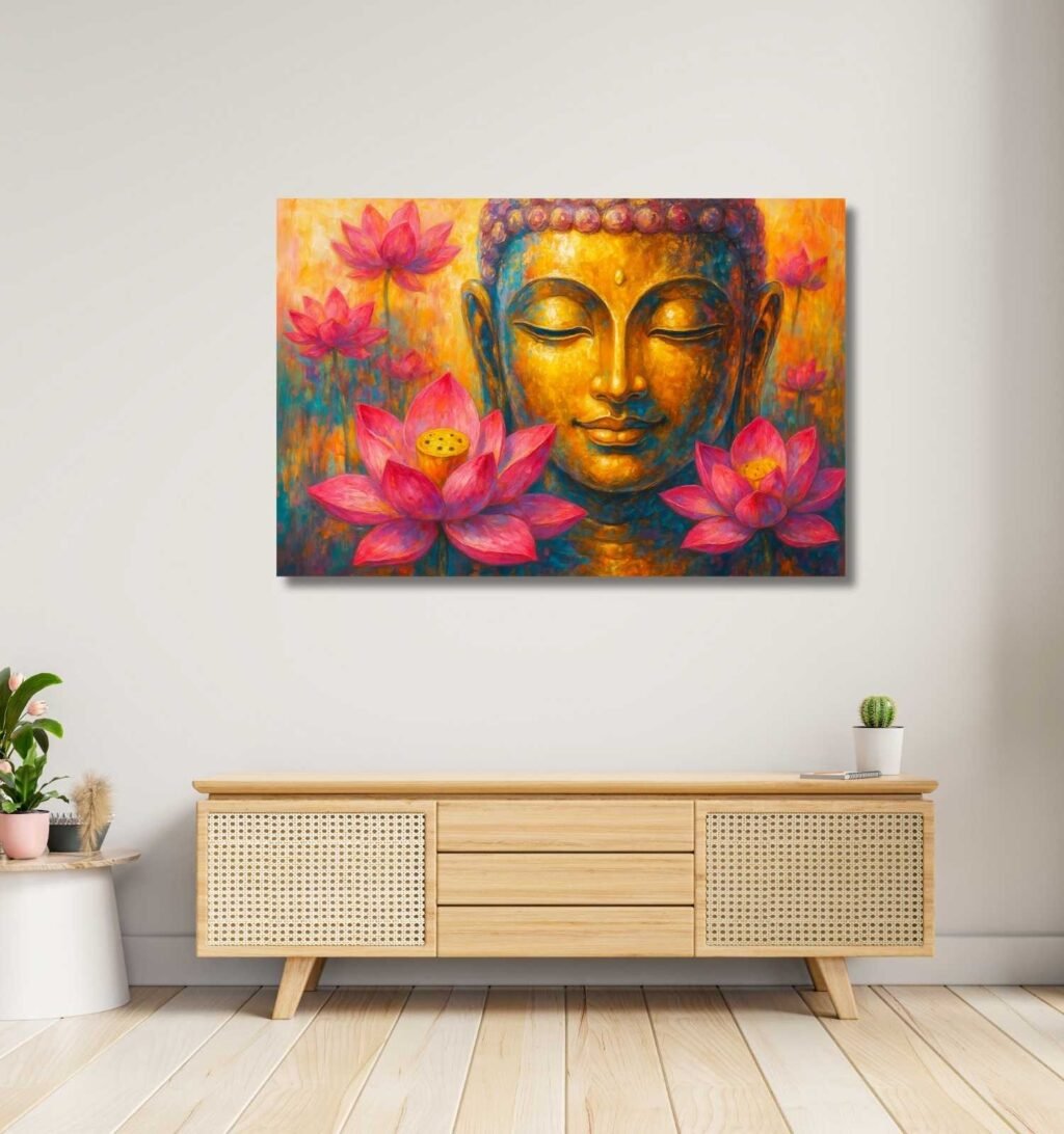 Buddha Painting Big Size