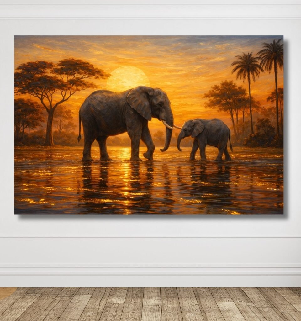 elephant canvas painting5