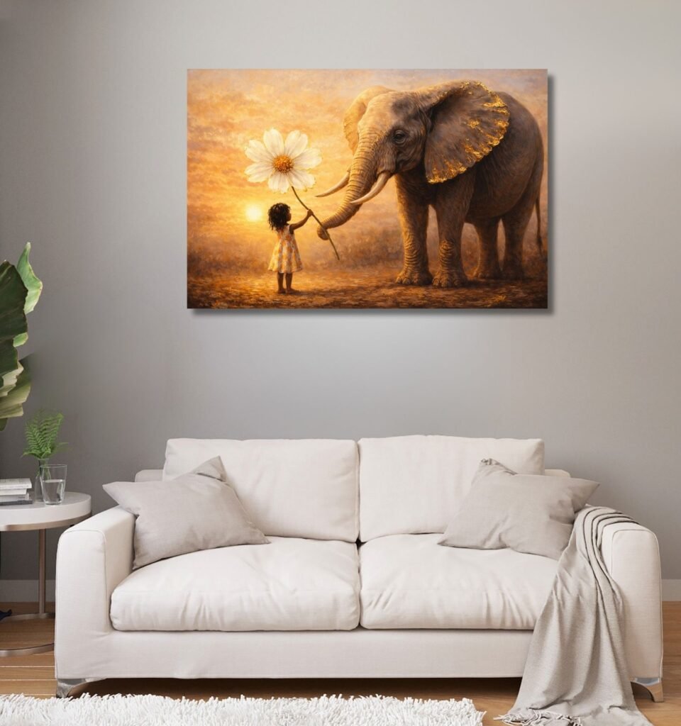 elephant canvas painting2