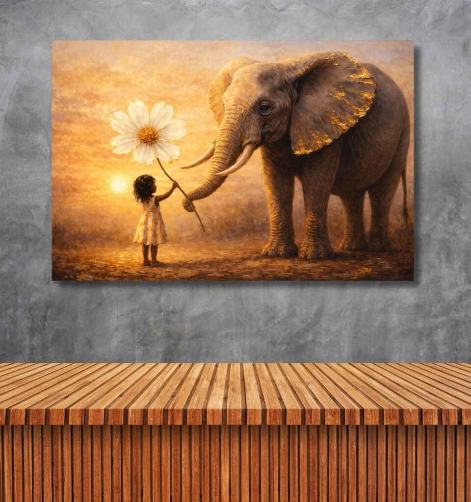 elephant canvas painting2