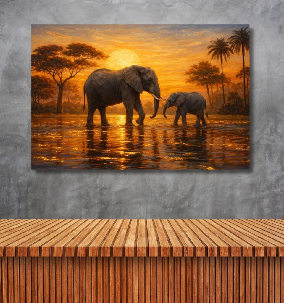 elephant canvas painting5