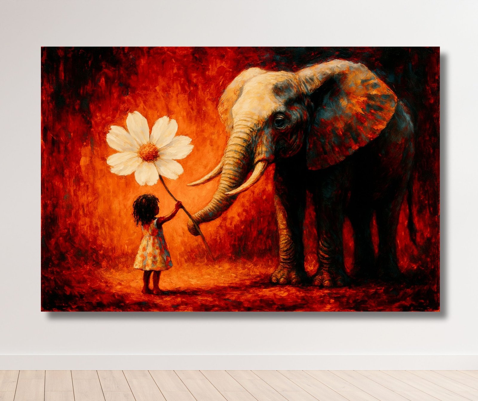 Elephant Painting For Wall Vastu