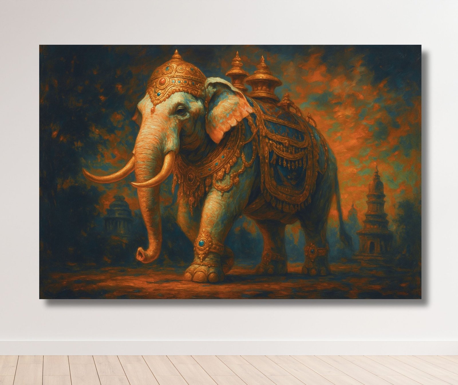 Abstract Elephant Painting
