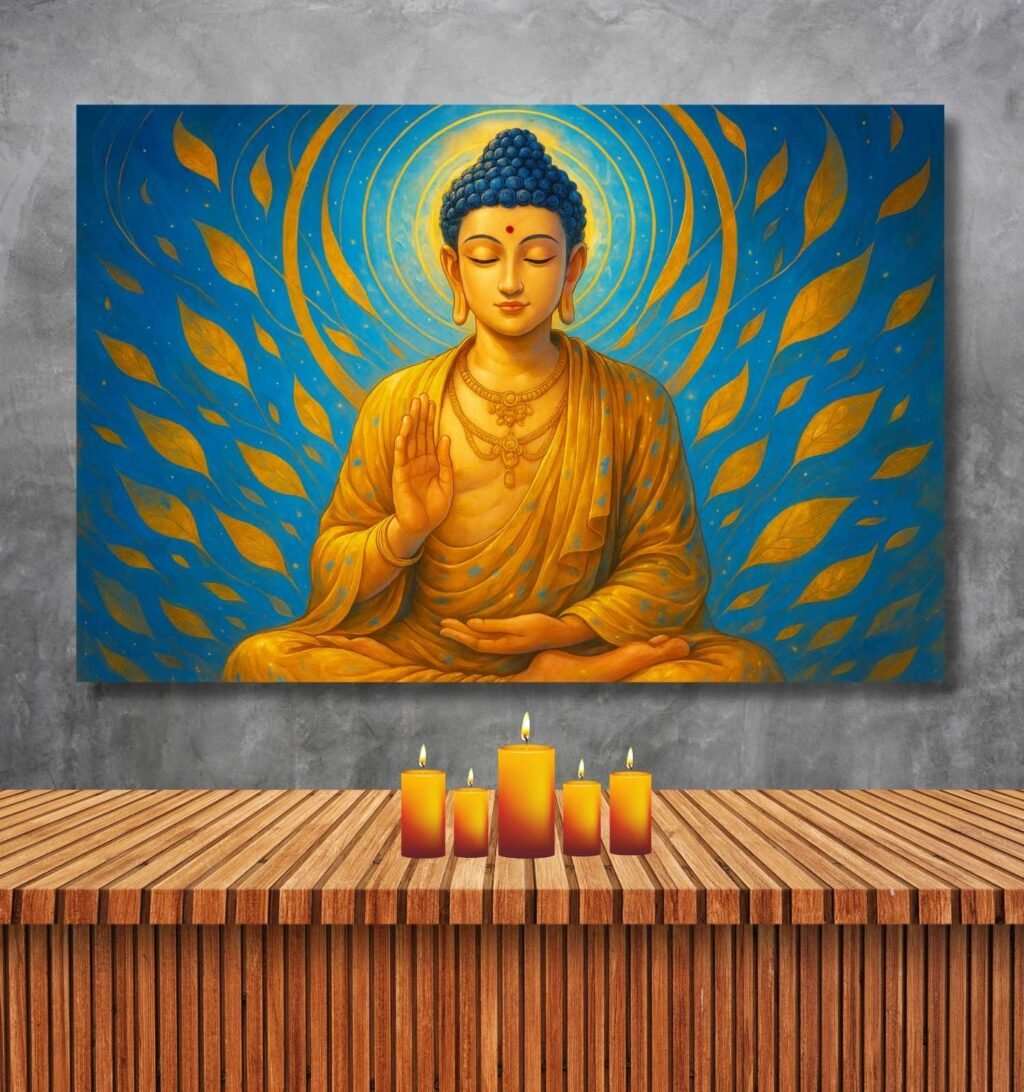 Buddha Painting Big Size