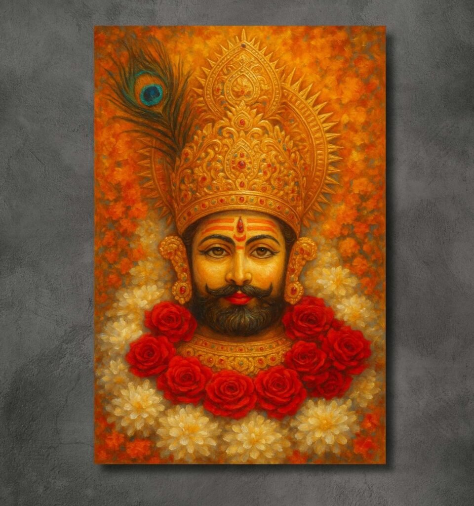 khatu shyam ji photo In Painting for home 1