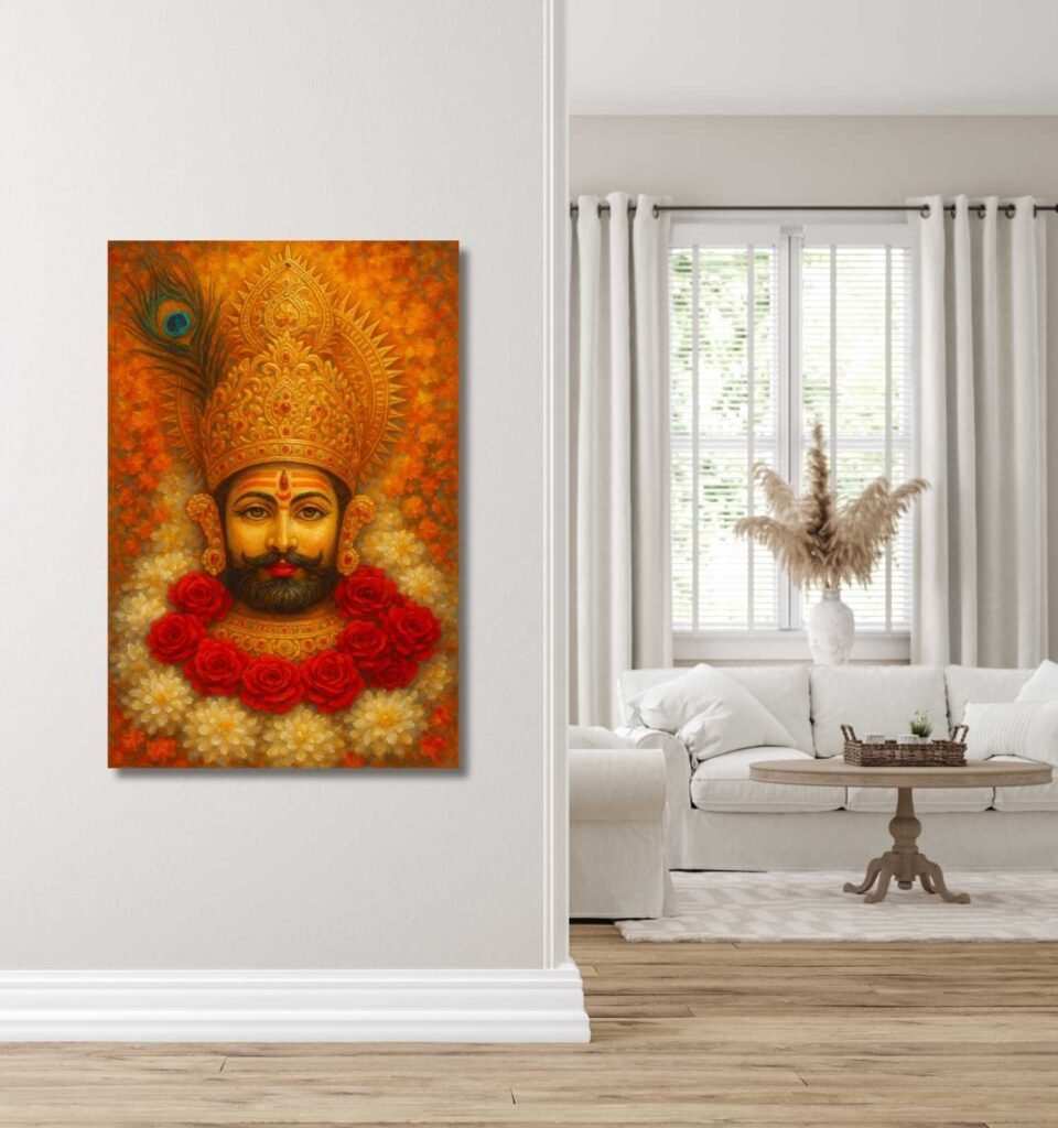 khatu shyam ji photo In Painting for home 1