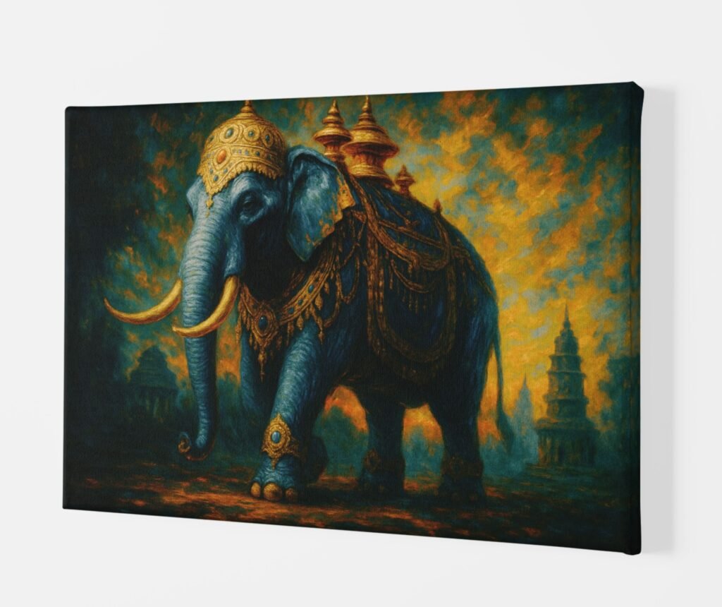 royal elephant painting2