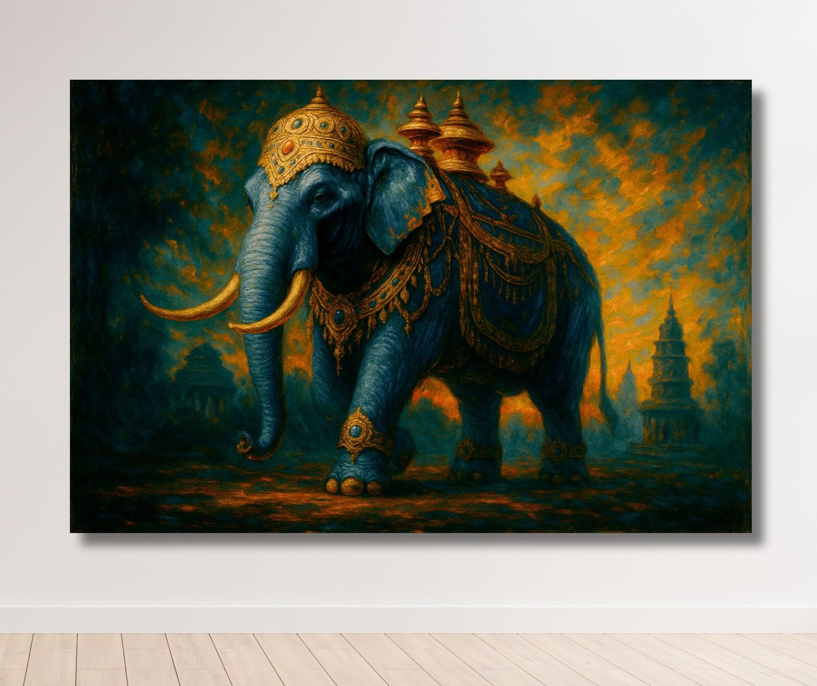 Abstract Elephant Painting