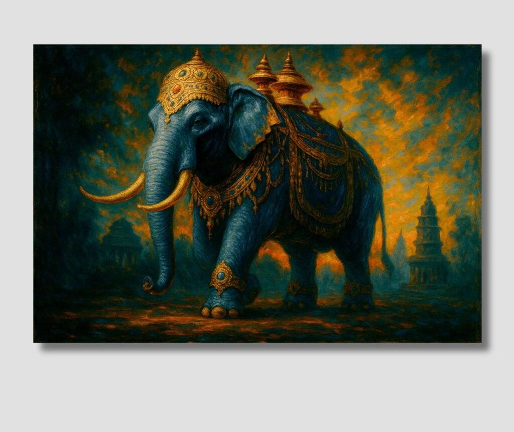 royal elephant painting2