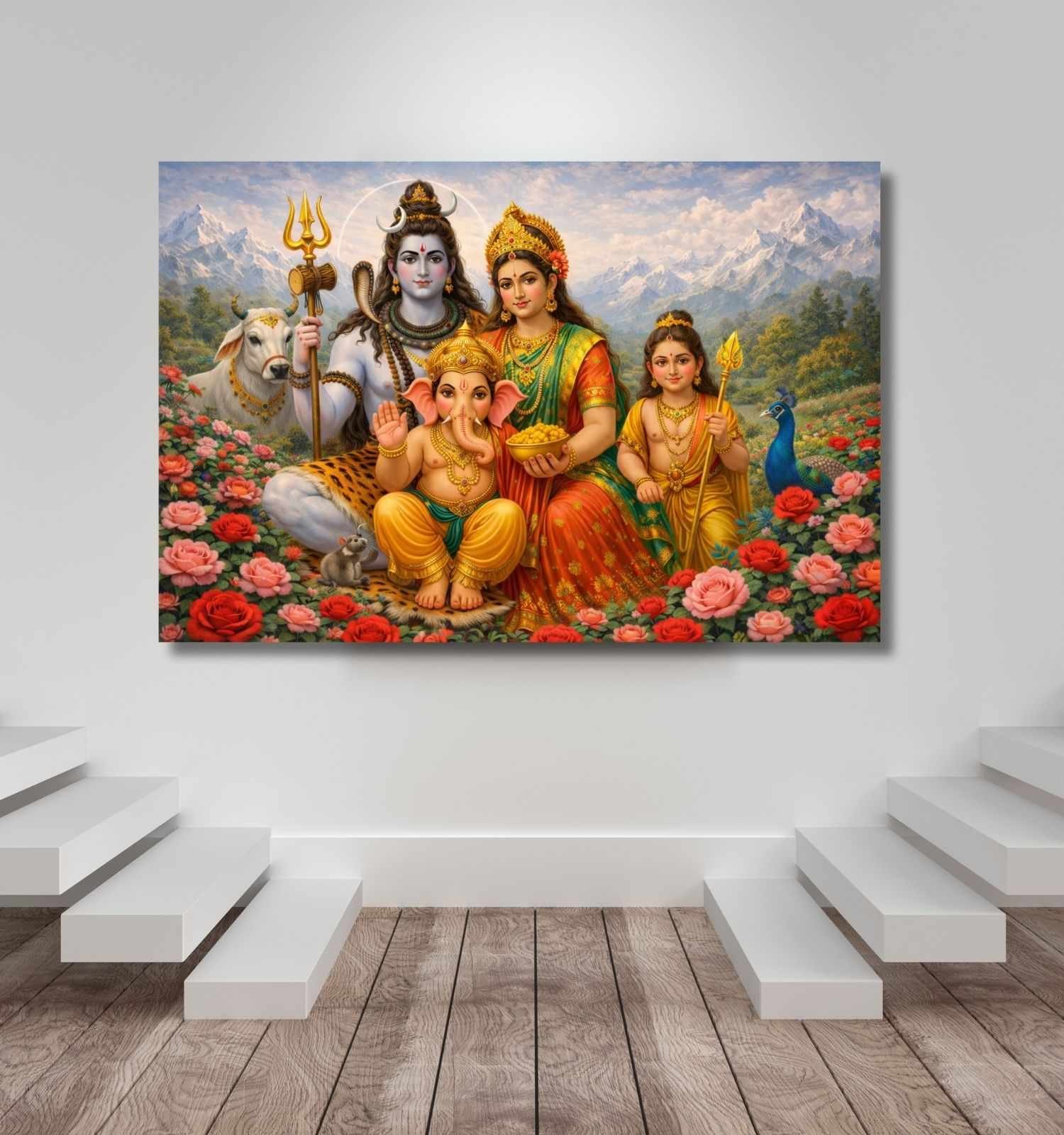 shiv parivaR PAINTING1
