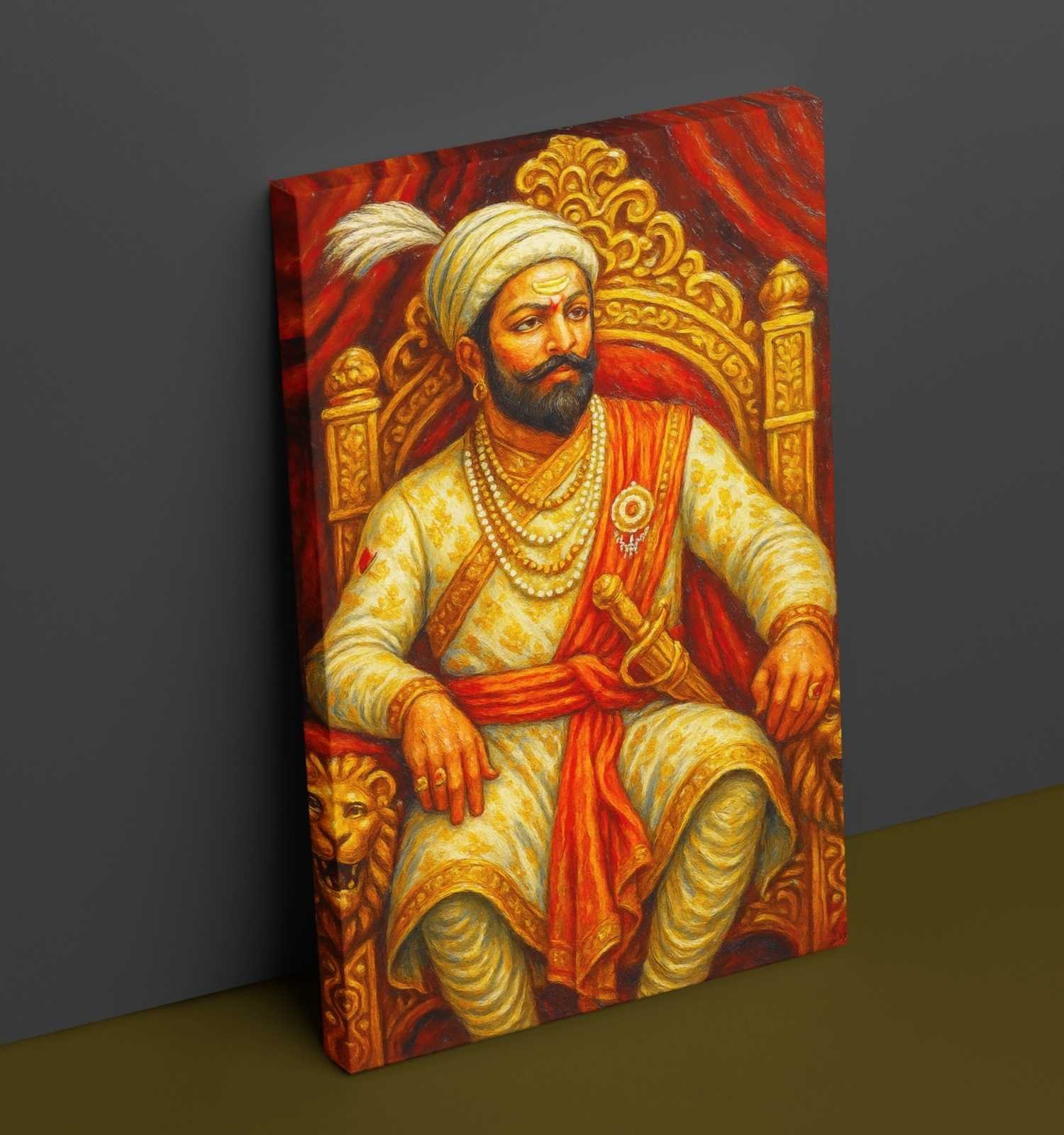 shivaji maharaj painting