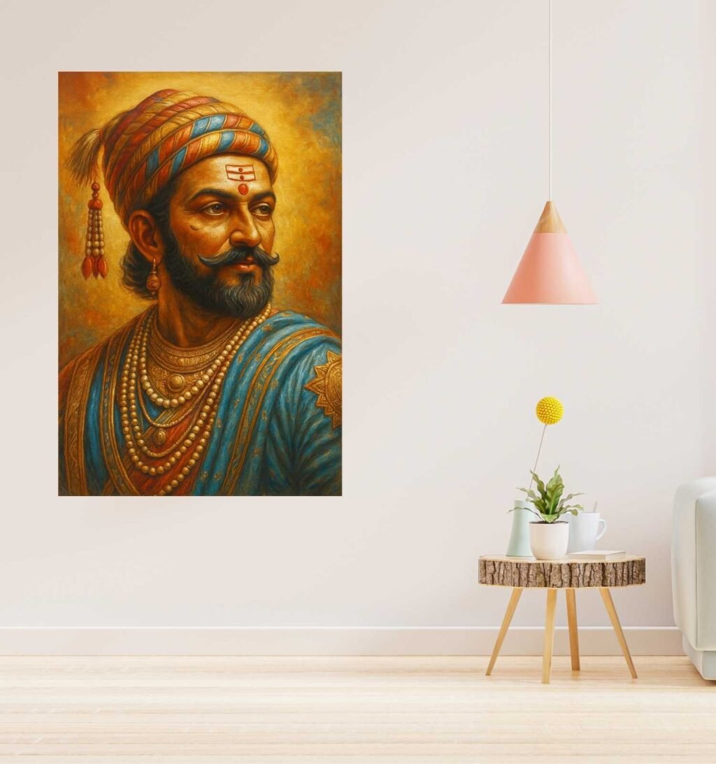 shivaji maharaj painting