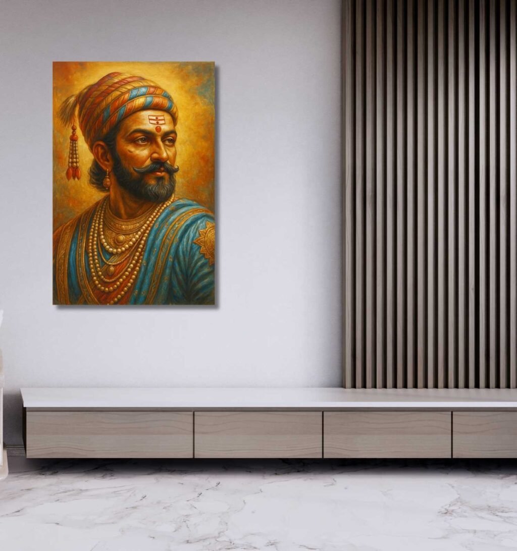 shivaji maharaj painting