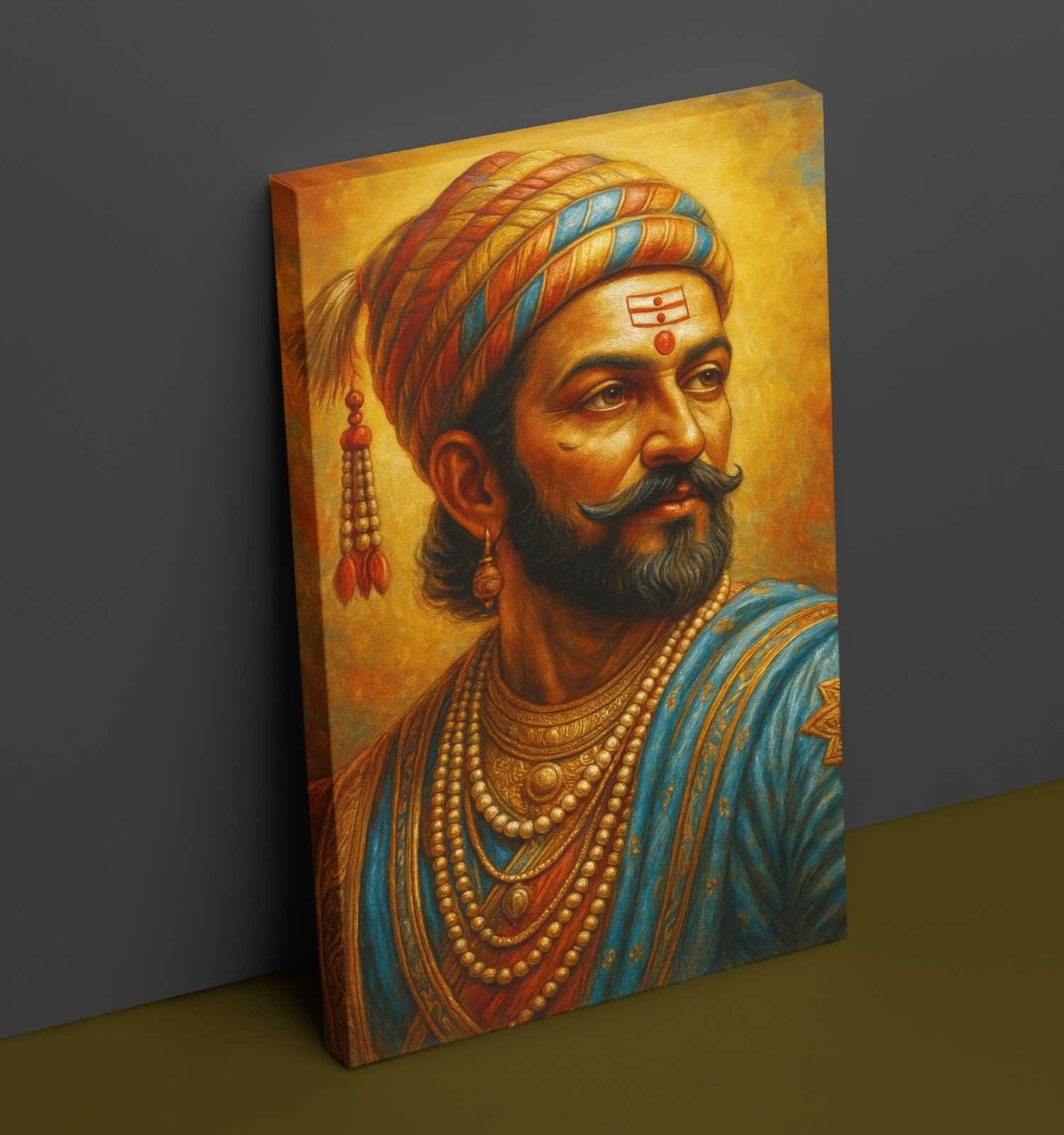 shivaji maharaj painting