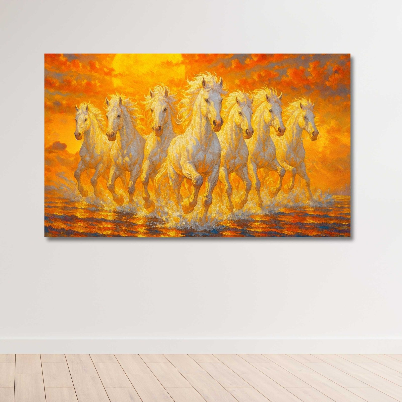 7 horse painting