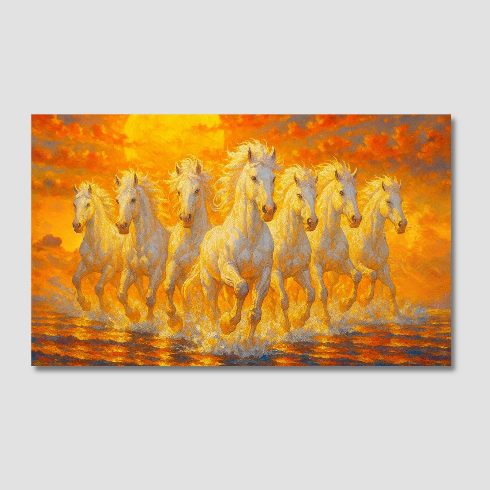 7 horse painting