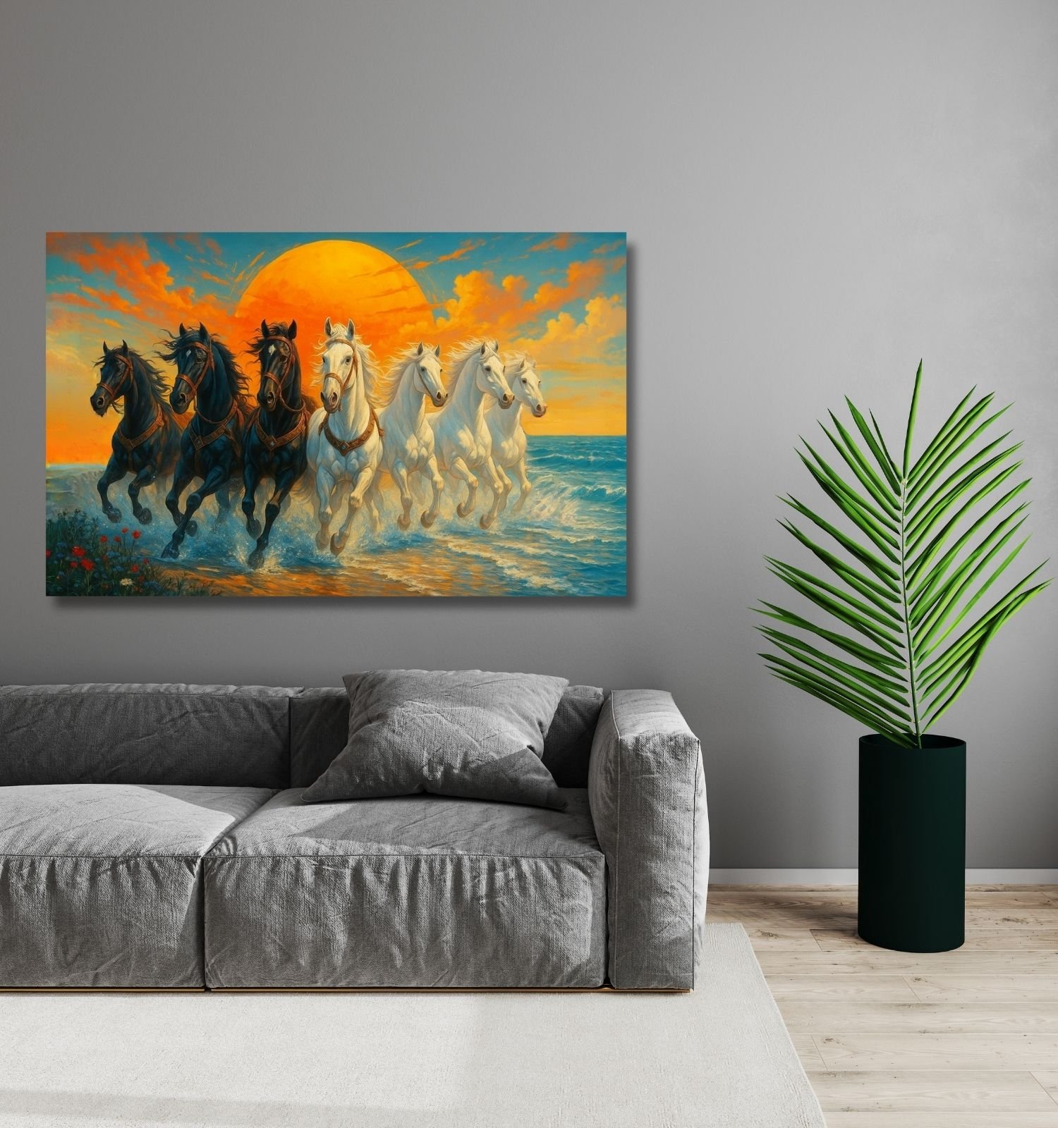 7 running horse painting1