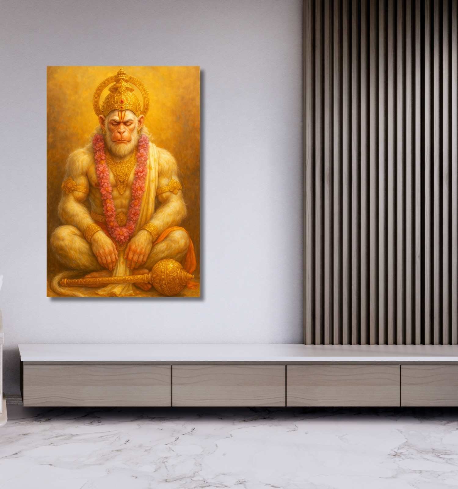 Hanuman Canvas painting (1)