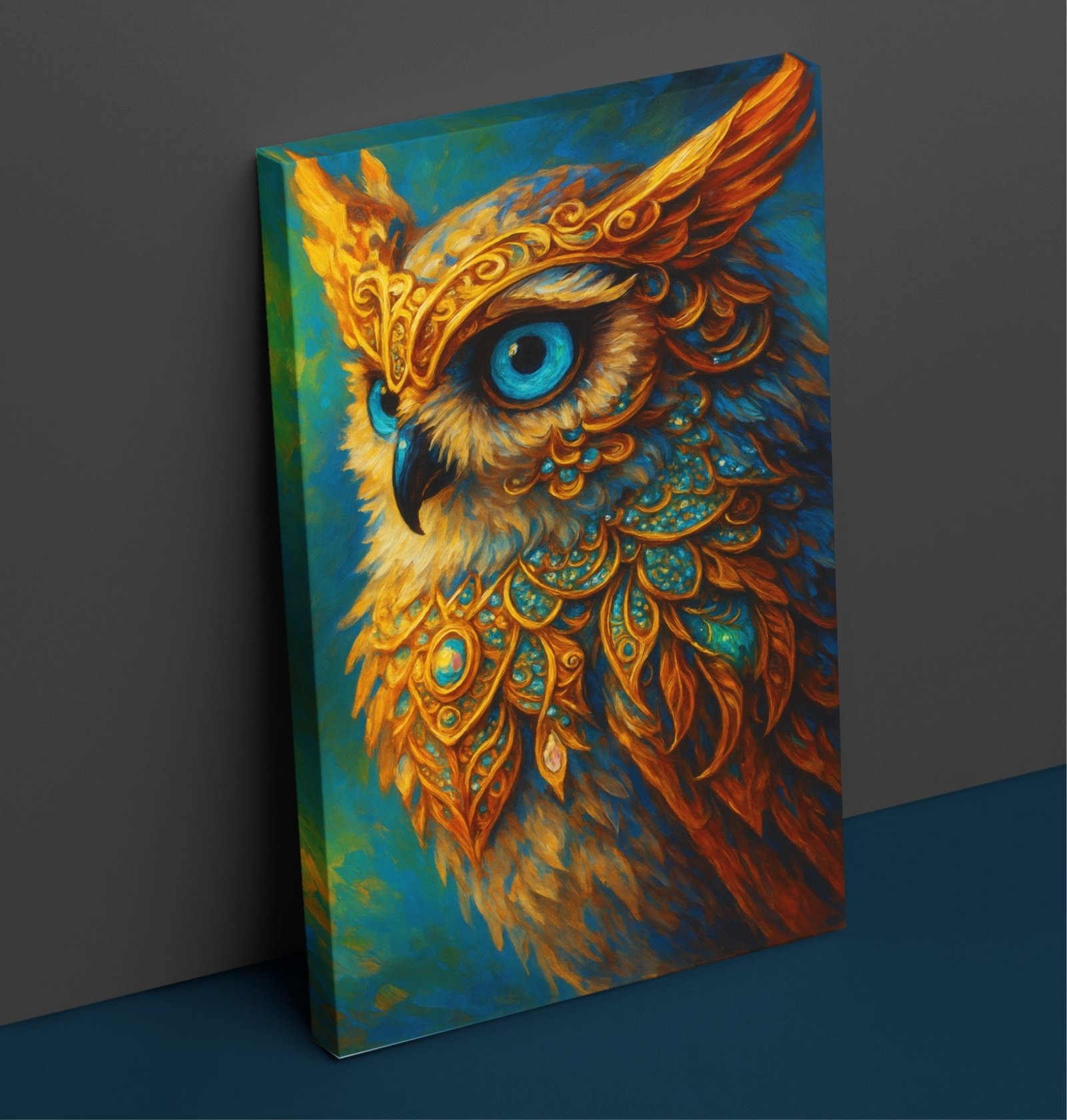 White Owl Painting Vastu