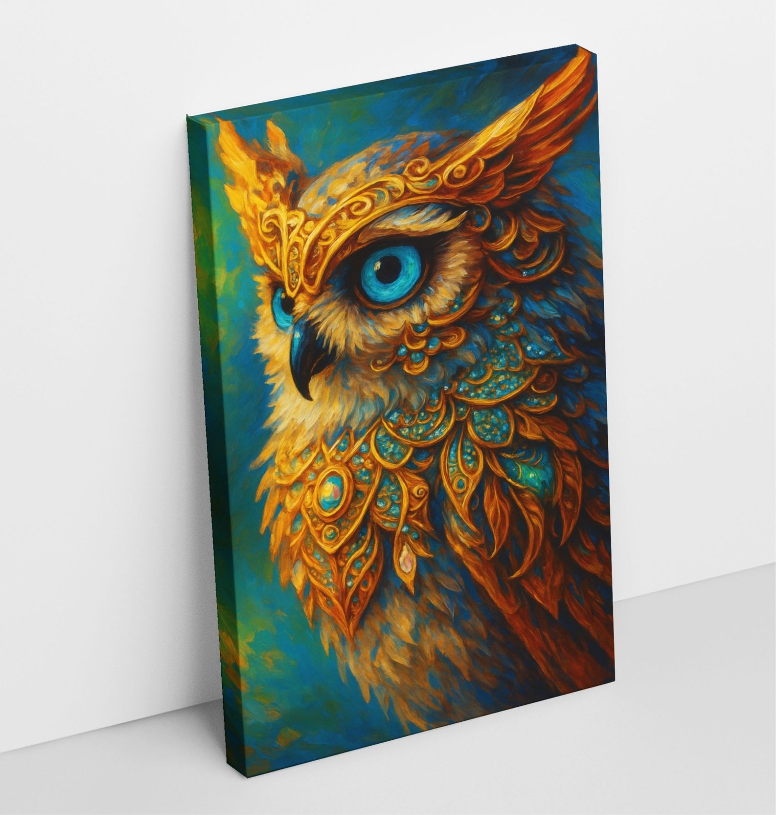 Luxury Owl Painting Vastu1