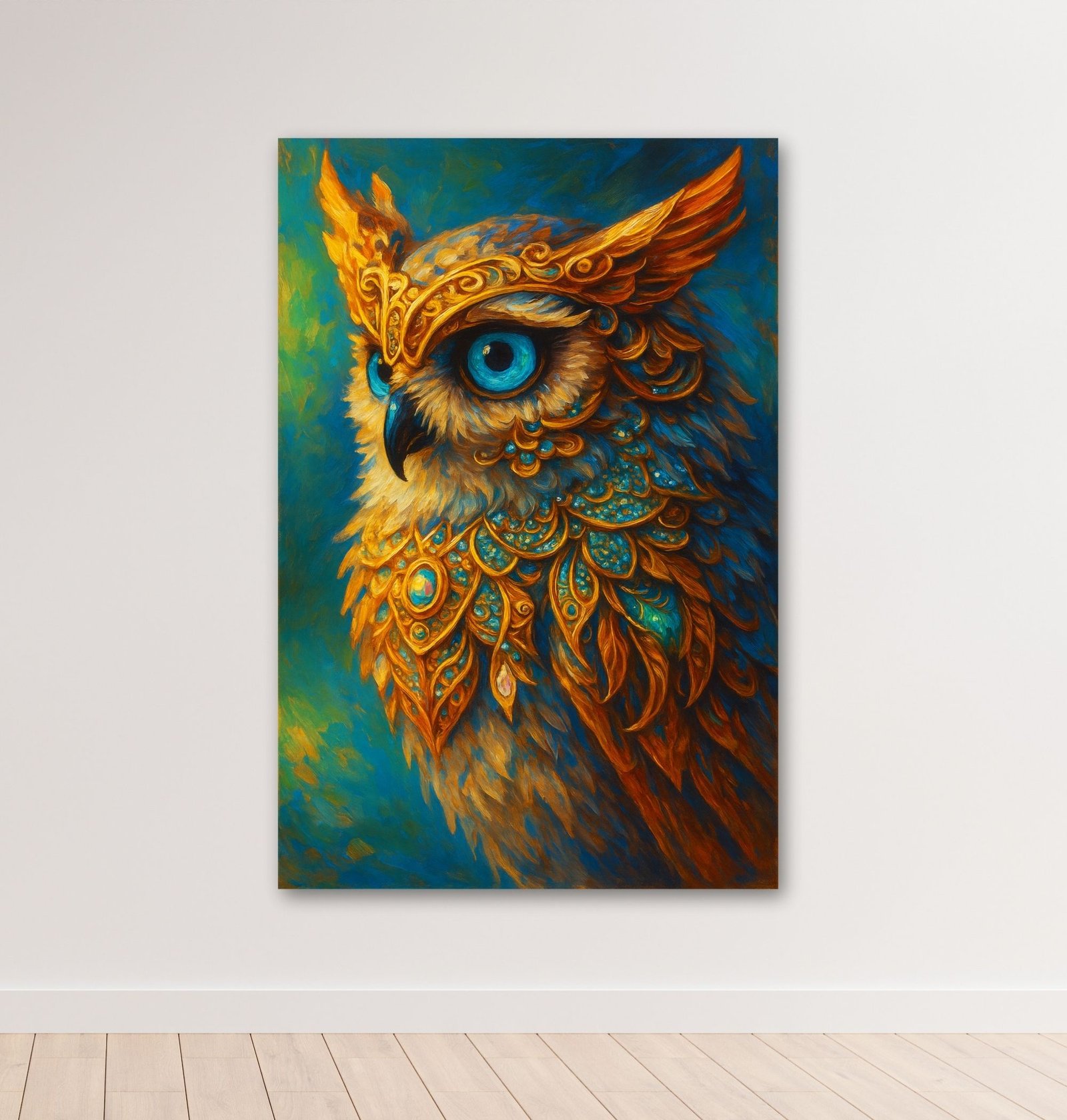 White Owl Painting Vastu